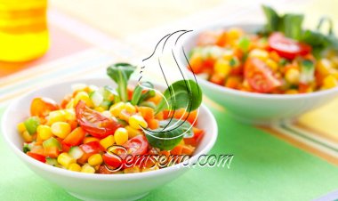 طريقة عمل سلطة الذرة والفلفل بالليمون