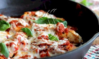 طريقة عمل صدور الدجاج بالبيبروني والموزاريلا