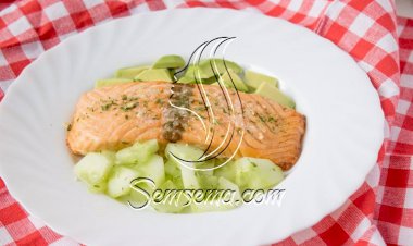 طريقة عمل السلمون بصوص الصويا