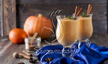 طريقة عمل سموثي القرع باللبن