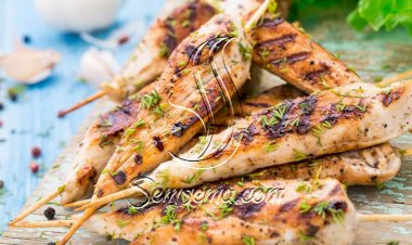 طريقة عمل صدور الدجاج المشوية على الفحم