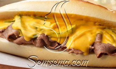 طريقة عمل ساندويتش اللحم بصوص الجبن الشيدر