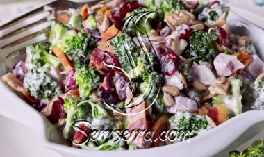 طريقة عمل سلطة البروكلي بالكاري والمايونيز