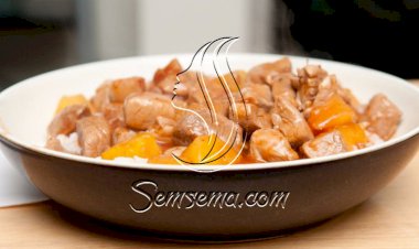 طريقة عمل قطع الدجاج بعصير البرتقال