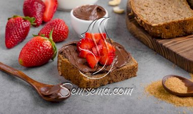 طريقة عمل توست النوتيلا بالفراولة