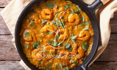 الجمبري على الطريقة الهندية