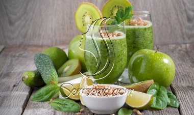 مشروب الكيوي بالتفاح الاخضر.. غني بالفيتامينات