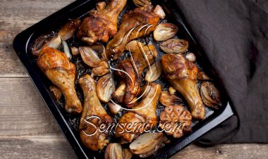 طريقة عمل أفخاذ الدجاج بالثوم والبصل