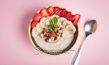 شوفان بالموز والفراولة.. وجبة مغذية