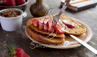 طريقة عمل التوست بالزبدة والفراولة