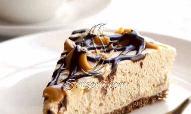 طريقة عمل تشيز كيك بالشيكولاتة وصوص الكراميل