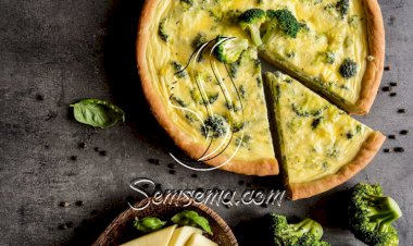 طريقة عمل فطيرة البروكلي بالموزاريلا في الفرن