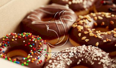 طريقة عمل الدونتس بالشيكولاتة والمكسرات