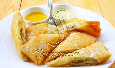 طريقة عمل سبرينج رول بالموز والشربات