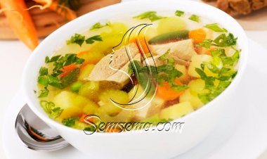 طريقة عمل شوربة الخضروات بالدجاج