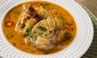 طريقة عمل طاجن الكوارع بالثوم في الفرن