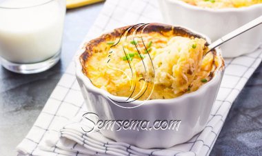 طريقة عمل البطاطس الكريمي بالجبن البارميزان