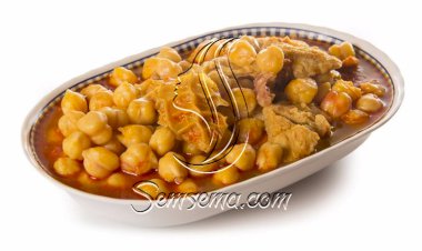 طريقة عمل كرشة بالحمص للعيد