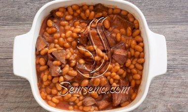 طريقة عمل طاجن فاصوليا بيضاء باللحمه