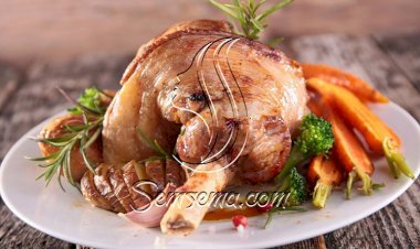 طريقة عمل فخذة ضأني في الفرن