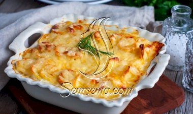 طريقة عمل طاجن البطاطس بالجبن في الفرن