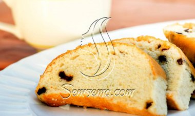 طريقة عمل توست الموز بالزبيب
