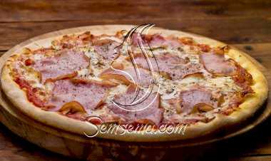 طريقة عمل بيتزا اللانشون بالزعتر