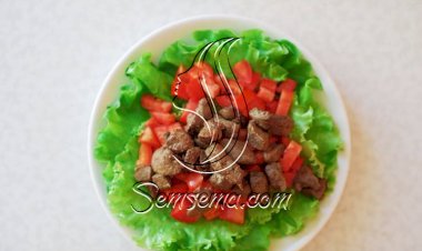 طريقة عمل سلطة كبدة بالطماطم للعيد