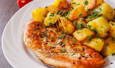 طريقة عمل صدور دجاج مشوية بالأعشاب