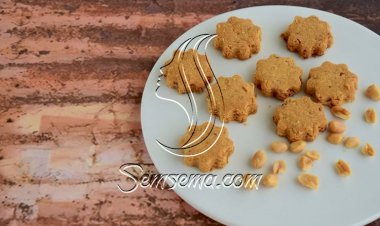 طريقة عمل كوكيز الفول السوادني بدون فرن