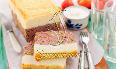 طريقة عمل قالب اللحم المفروم بالبطاطس البيوريه