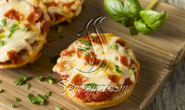 طريقة عمل بيتزا الباجيت سريعة التحضير