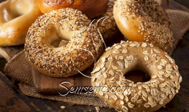 خبز البيجل بالشوفان قليل السعرات الحرارية