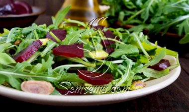 سلطة البنجر بالجرجير لعلاج الأنيميا