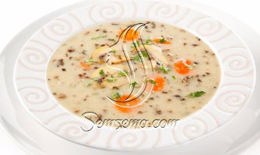 طريقة عمل شوربة المشروم بالجزر