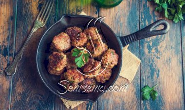 طريقة عمل كرات كفتة مقلية بالبقدونس