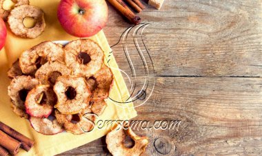 طريقة عمل رقائق التفاح المقرمشة