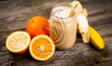 مشروب الموز بالبرتقال لمرضى الضغط