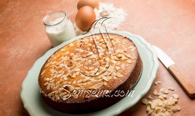 طريقة عمل كيك اللوز وجوز الهند للنباتيين