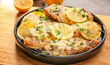 طريقة عمل بيكاتا الدجاج بالبرتقال