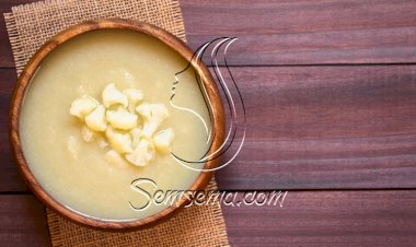 طريقة عمل شوربة القرنبيط الكريمي