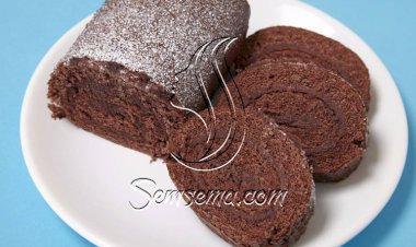 طريقة عمل سويسرول الشيكولاتة