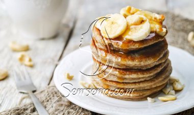 بان كيك صحي بدون بيض