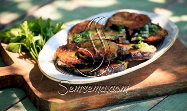 طريقة عمل باذنجان مقلي بالخلطة