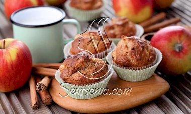 طريقة عمل مافن الشوفان بالتفاح