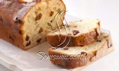 طريقة عمل انجلش كيك بالزبيب