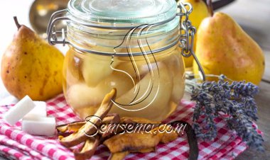 طريقة عمل كمبوت الكمثرى في المنزل