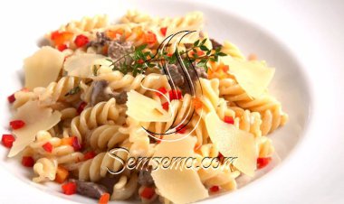 طريقة عمل مكرونة بالكبدة والفلفل الأحمر