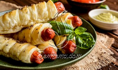 طريقة عمل أصابع الباف باستري بالسوسيس