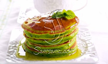 طريقة عمل بان كيك الشاي الأخضر